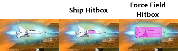 Hitbox Display for Gradius V