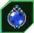 Raiden IV Blue Power-Up Green Border Small.png