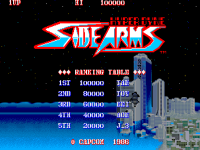 Sidearms title screen.png